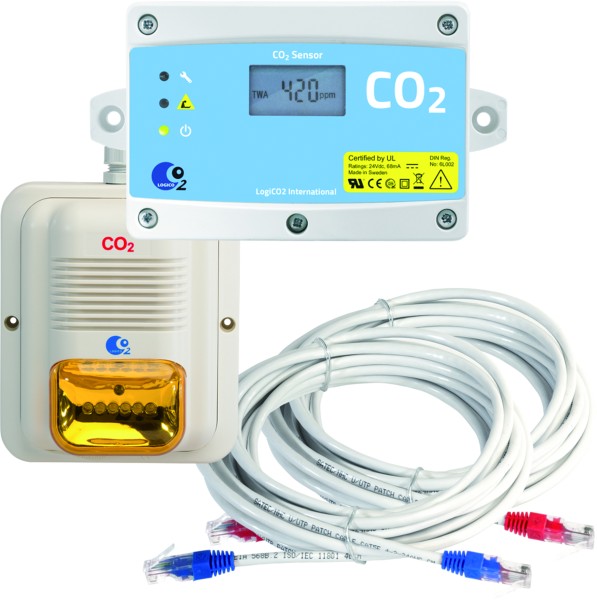 CO2 Warnsystem-Sensorsatz Mk9 4A